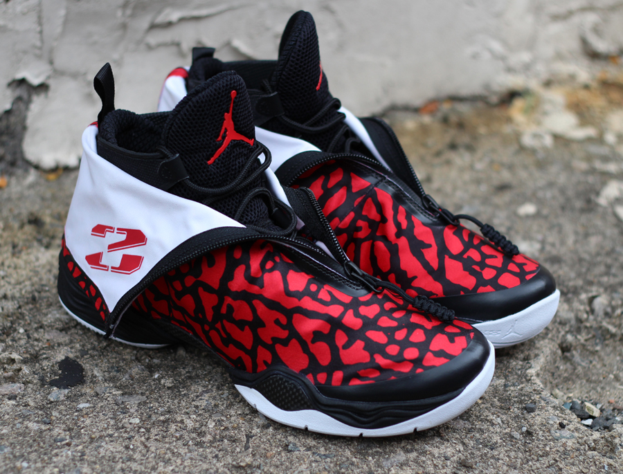 Jordan 28 shop red and white