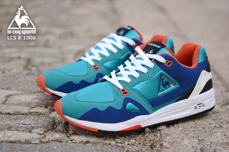 Le Coq Sportif Pumpkin Orange Sodalite Blue 04