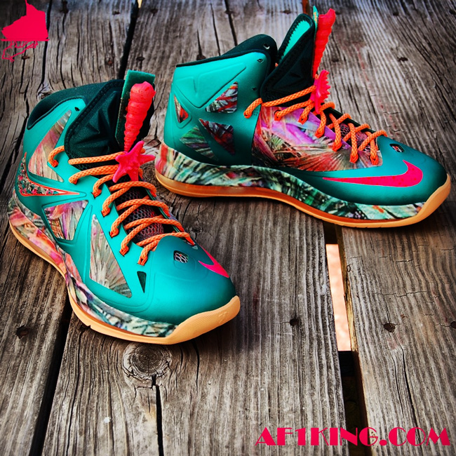 Lebron X 305 Custom 04