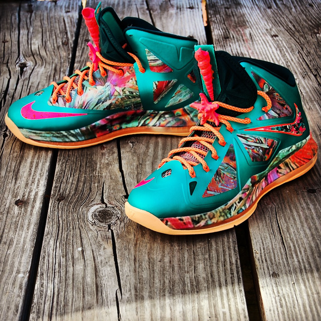 Lebron X 305 Custom 05