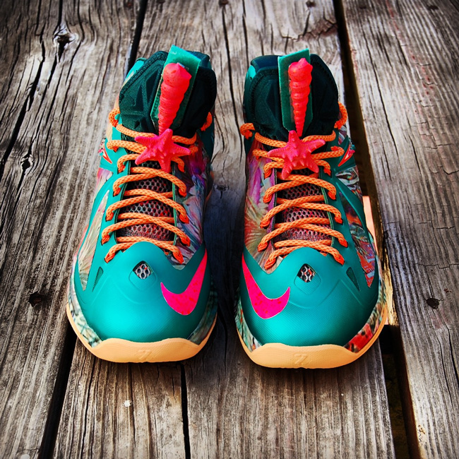 Lebron X 305 Custom 07
