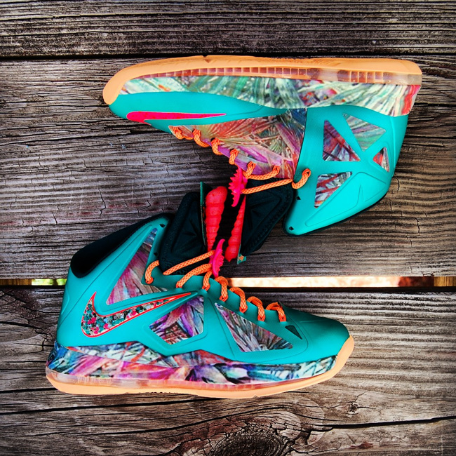 Lebron X 305 Custom 08