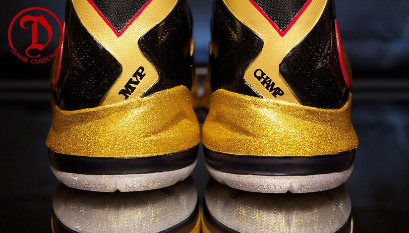 Lebron X Gold Dank 11