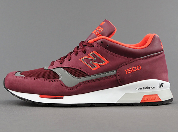 New Balance 1500 - Maroon - Orange - SneakerNews.com