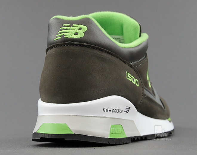 New Balance 1500 Olive Neon Green 02