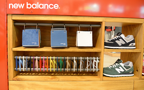 New Balance 574 Customization Kiosk At Foot Locker Times Square 1