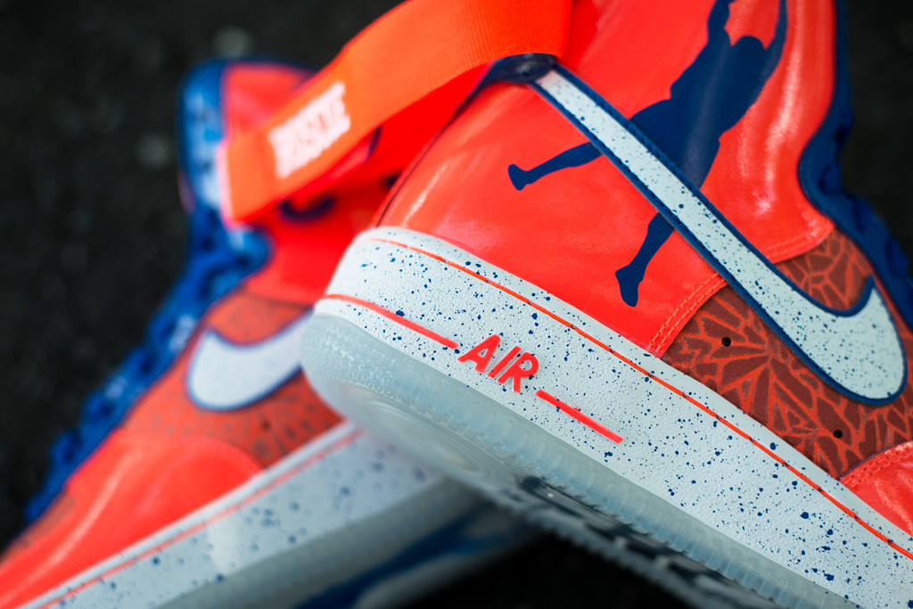 Nike Air Force 1 High Sheed Total Orange 06