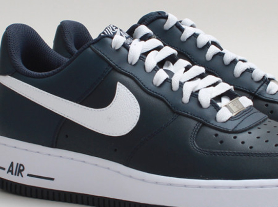 Nike Air Force 1 Low - Armory Navy - White