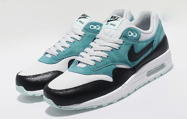 Nike Air Max 1 Dark Grey White Teal 01