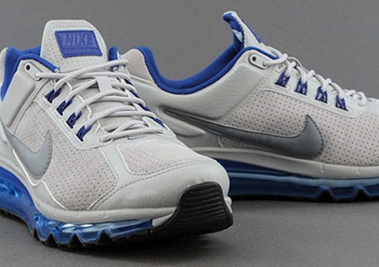 Nike Air Max 2013 Leather – Grey – Blue – Silver