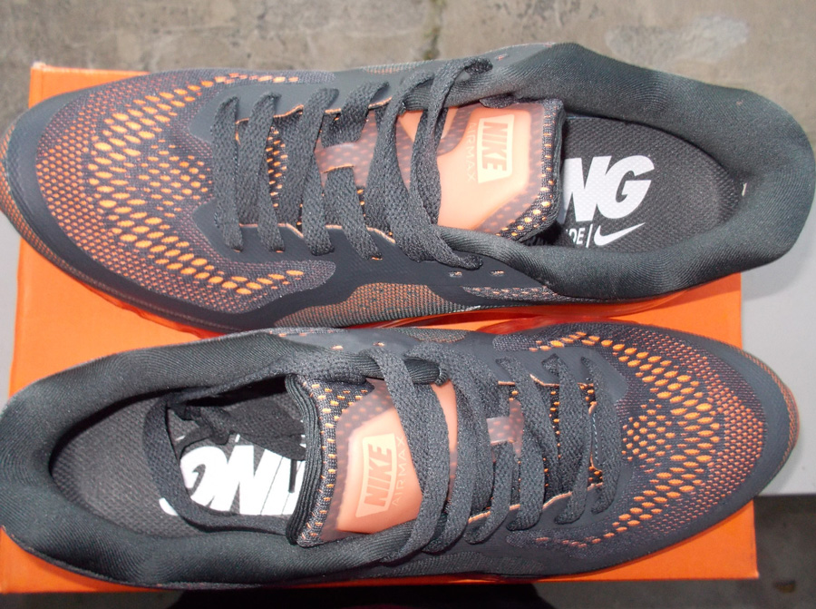 Nike Air Max 2014 Red Orange Grey 5