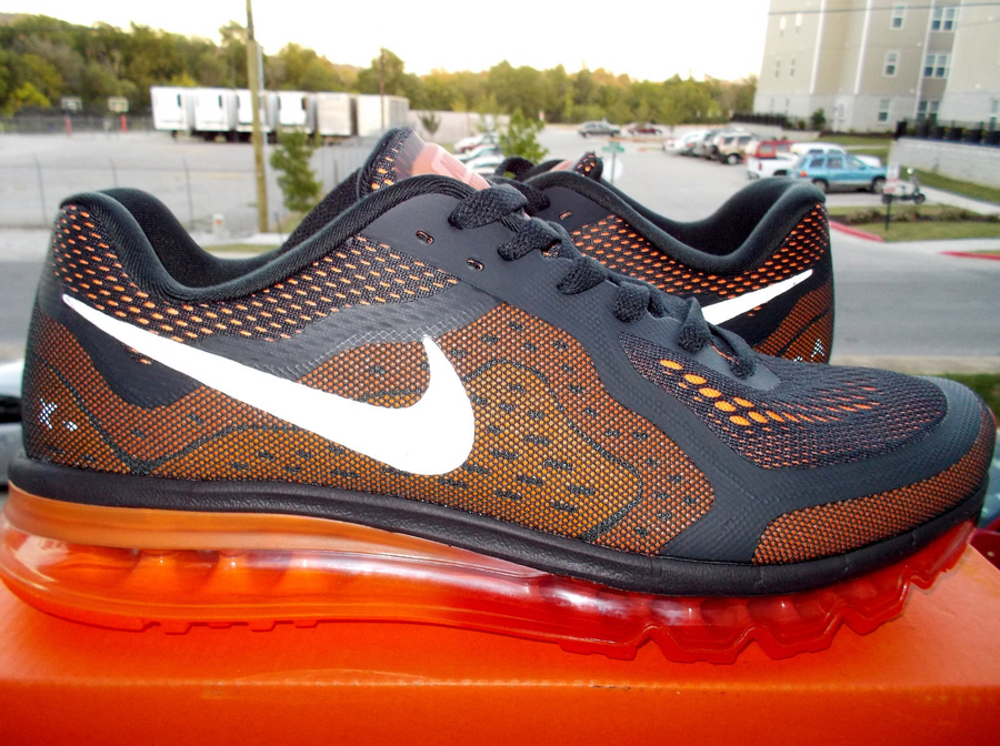 Nike Air Max 2014 Red Orange Grey 6