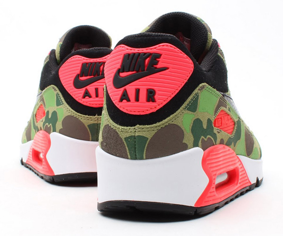 Nike Air Max 90 Premium Duck Hunter Camo Infrared 3