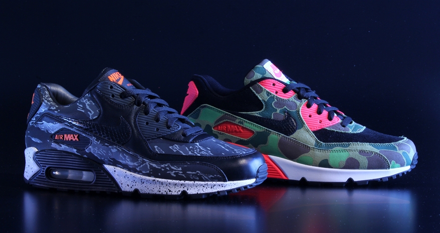 Nike Air Max 90 Tiger Camo Snake Infrared 01
