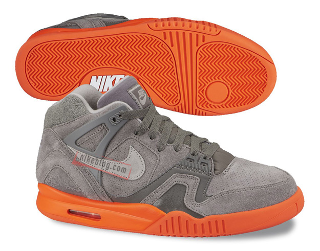 Nike Air Tech Challenge Ii Suede Pack Grey Orange