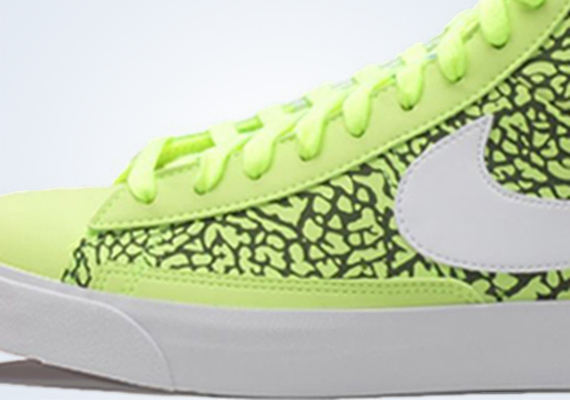 Nike Blazer Mid "Volt Elephant"