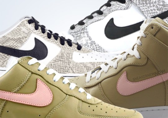 What Do You Think?: Transplanting Classic Colorways from Air Force 1 to Dunk