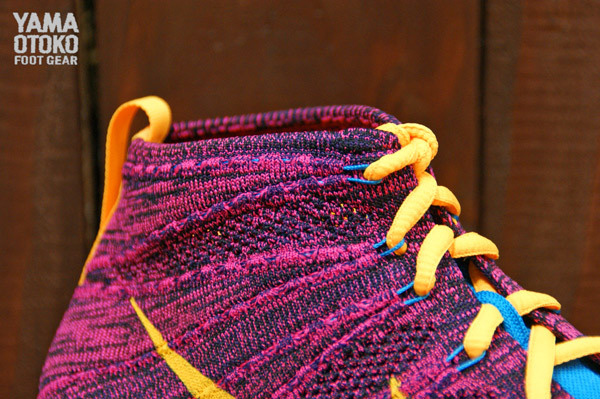 Nike Flyknit Chukka Grand Purple Orange 3