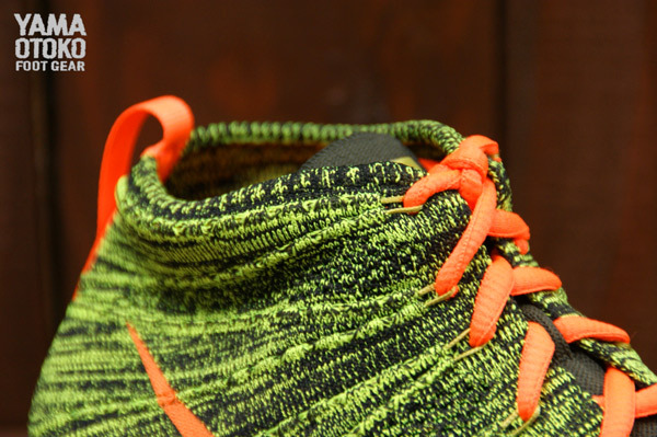 Nike Flyknit Chukka Green Orange 02