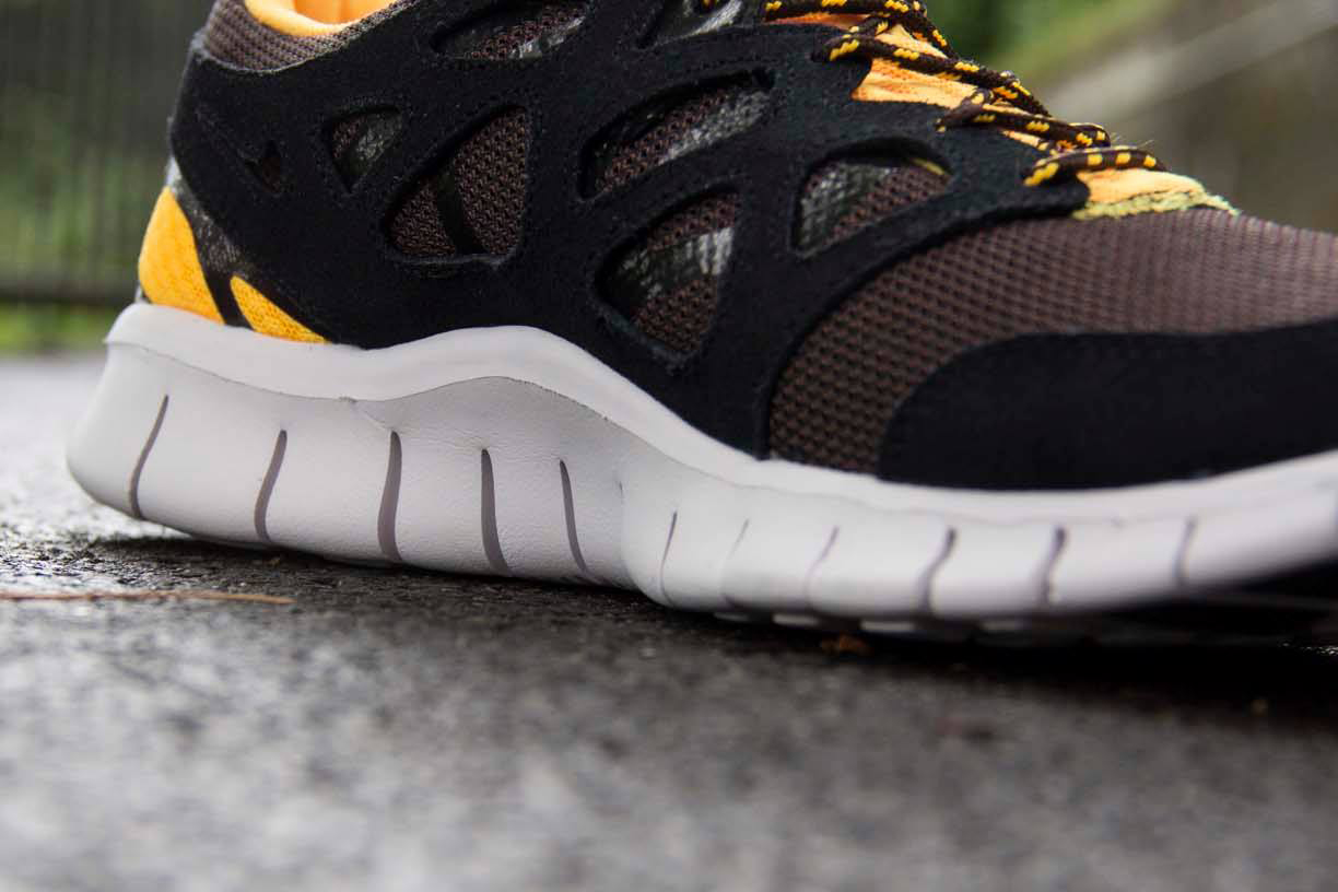 Nike Free 2 Black Laser Orange 4