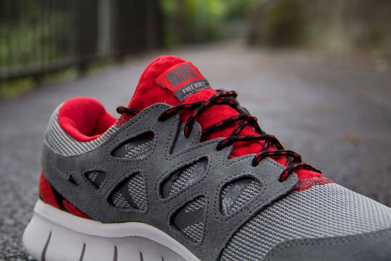 Nike Free 2 Grey Red 1