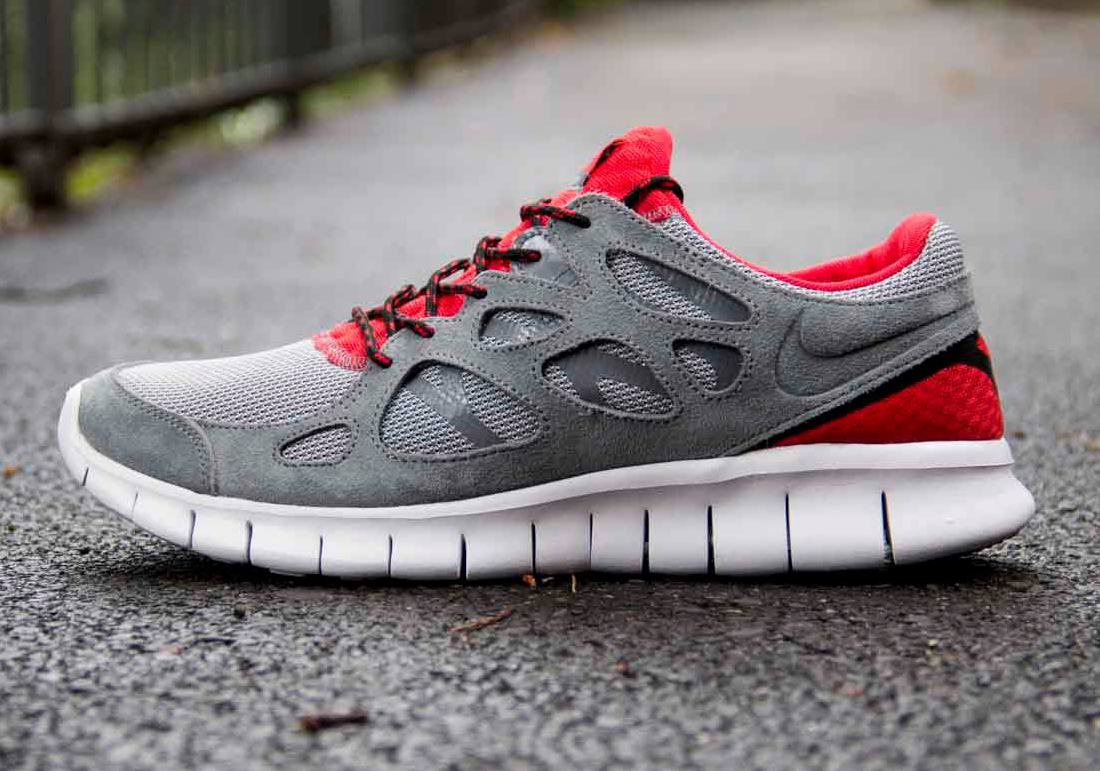 Nike Free 2 Grey Red 2