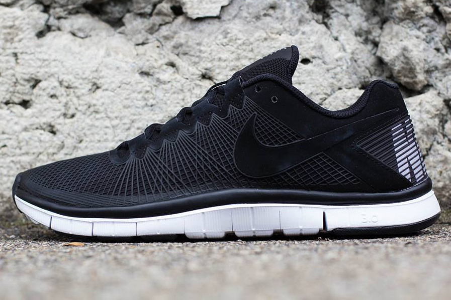 Nike Free Trainer 3 Black Metallic Silver 3