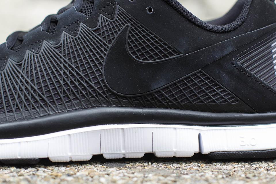 Nike Free Trainer 3 Black Metallic Silver 4
