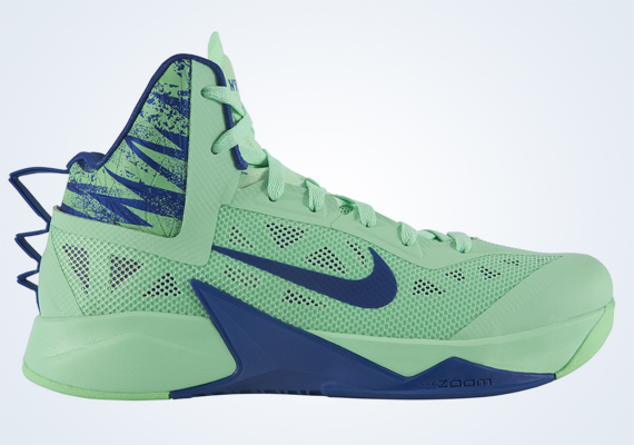 Nike Hyperfuse 2013 Green Glow Game Royal 2