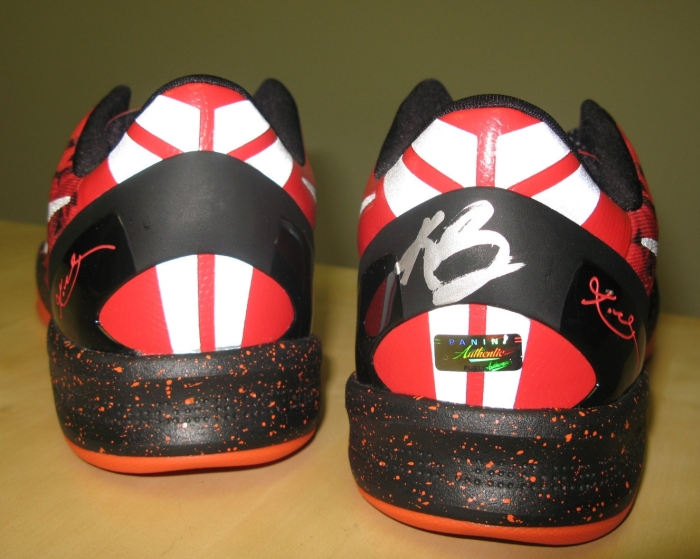 Nike Kobe 8 Challenge Red Kobe Autographed 12