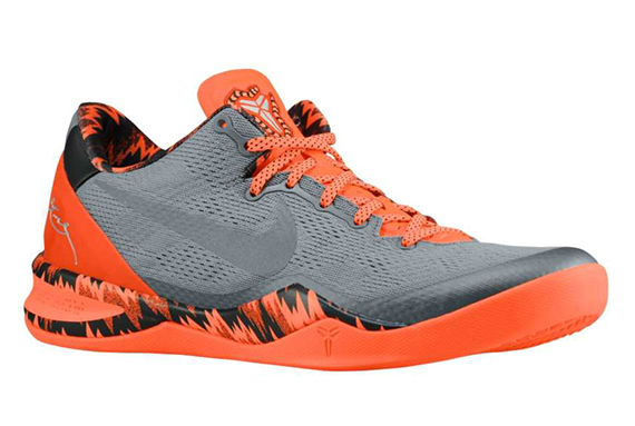 Nike Kobe 8 Cool Grey Orange Available 1