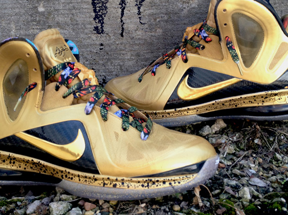 Nike LeBron 9 Elite “Un-Watch The Throne” by DeJesus Customs