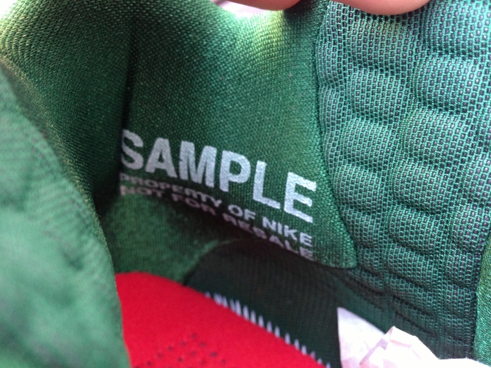 Nike Lebron 9 Unrelesed Green Christmas Sample 01