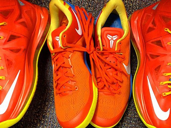 Nike LeBron X + Kobe 8 - Chicago Sky Playoff PEs - SneakerNews.com