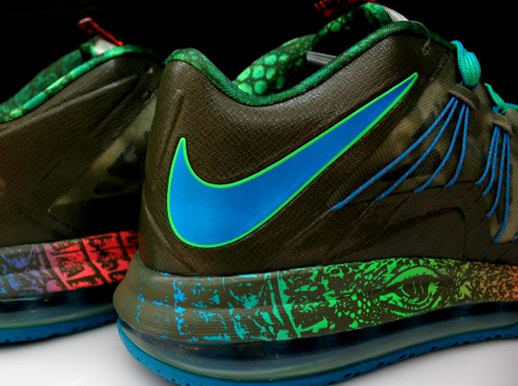 Nike Lebron X Low Reptile 1