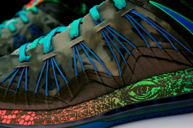 Nike Lebron X Low Reptile 15