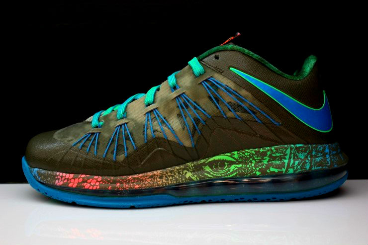 Nike Lebron X Low Reptile 2