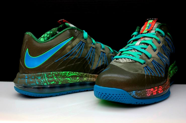 Nike Lebron X Low Reptile 3