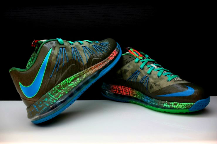 Nike Lebron X Low Reptile 5