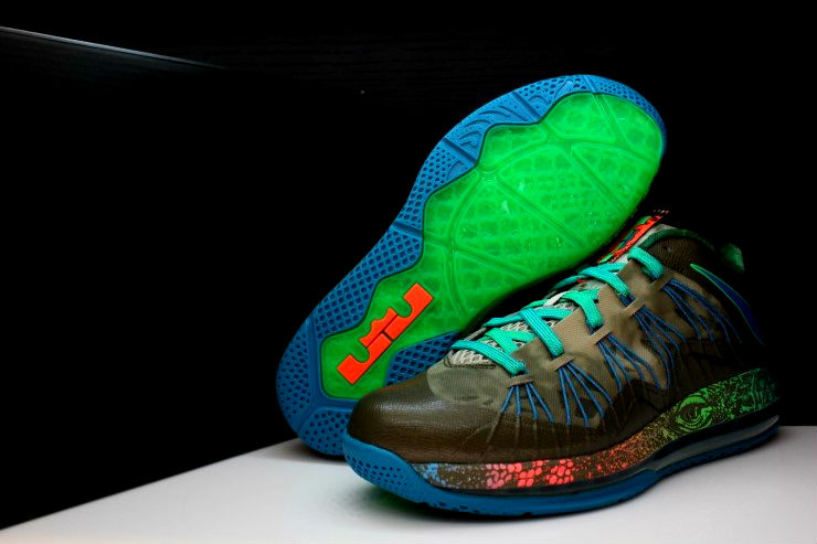 Nike Lebron X Low Reptile 7