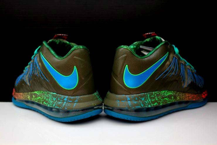 Nike Lebron X Low Reptile 9