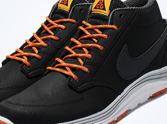 Nike Lunar Braata Oms Black Anthracite Orange