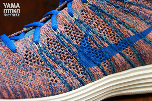 Nike Lunar Flyknit Chukka Pink Blue 7