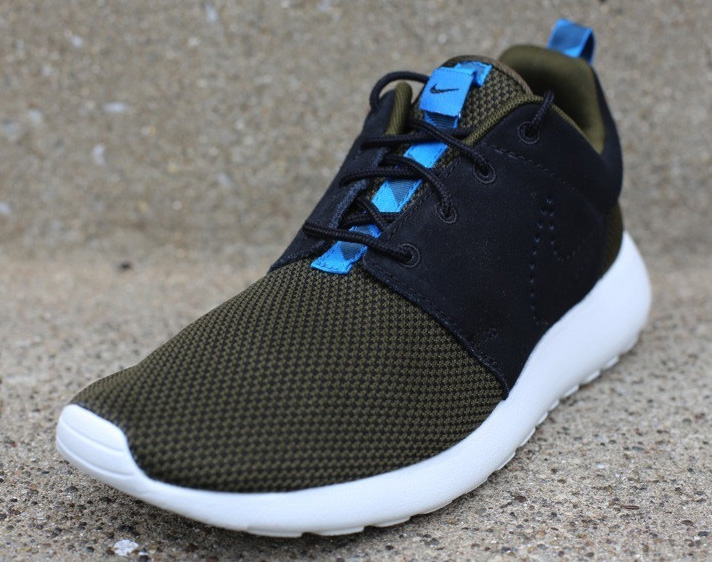 Nike Roshe Run Dark Loden Turq 1