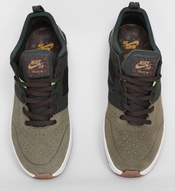 Nike Sb Ba Olive Gold 4