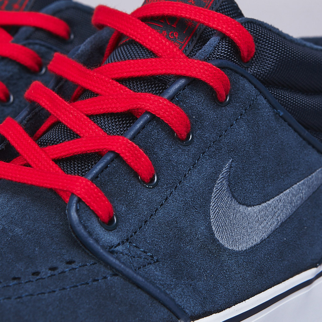 Nike Sb Janoski Armory Navy Slate Red 6