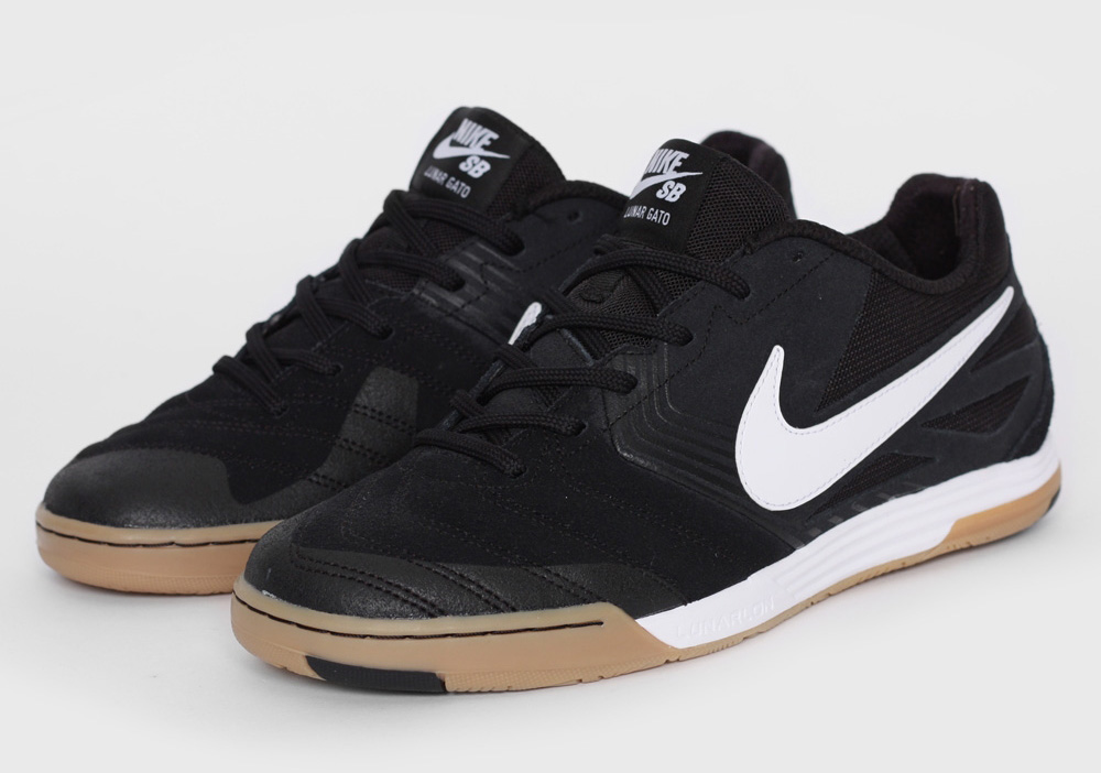 Nike Sb Lunar Gato Black Gum 1