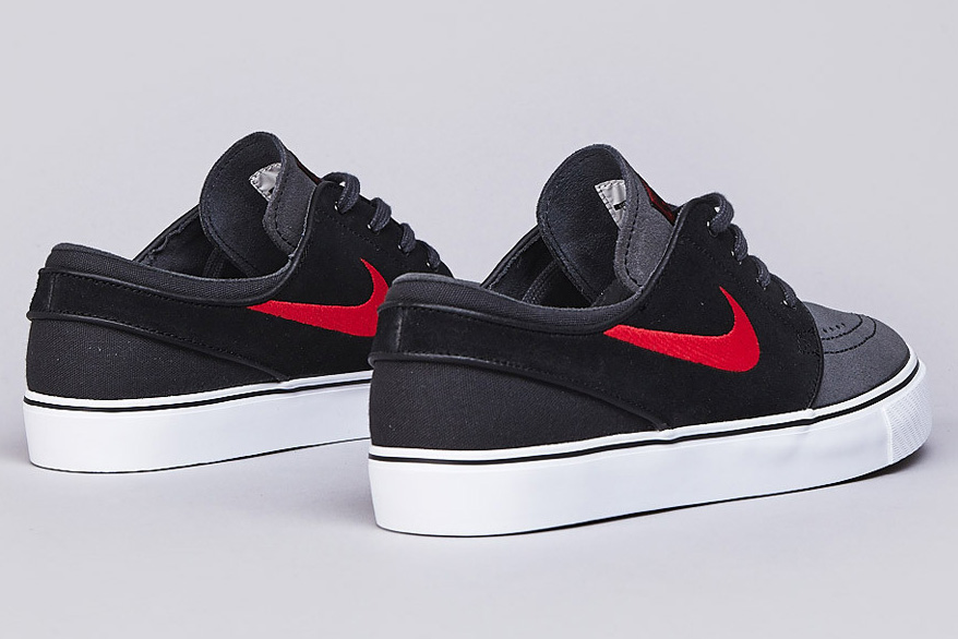 Nike Sb Stefan Janoski Anthracite Unversiry Red Black 5