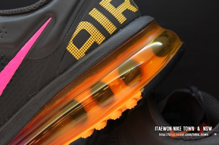 Nike Wmns Air Max 2013 Grey Pink Yellow 7