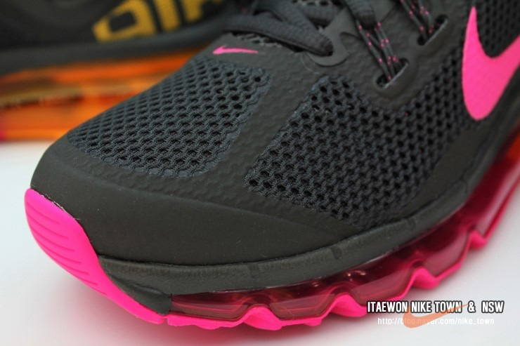 Nike Wmns Air Max 2013 Grey Pink Yellow 9